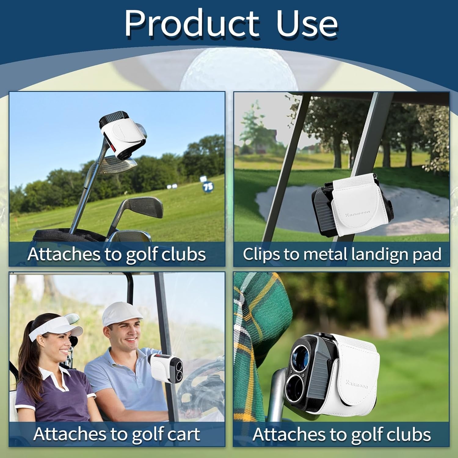 Golf Rangefinder Magnetic Strap Adjustable Holder Strong Magnet Cart Mount