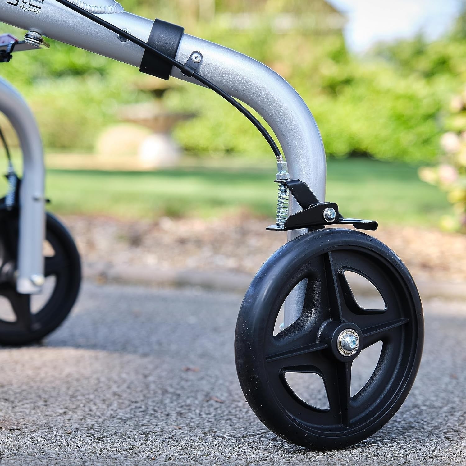 3 Wheel Rollator Walker Ultra Lightweight Folding Mobility Travel Ready
