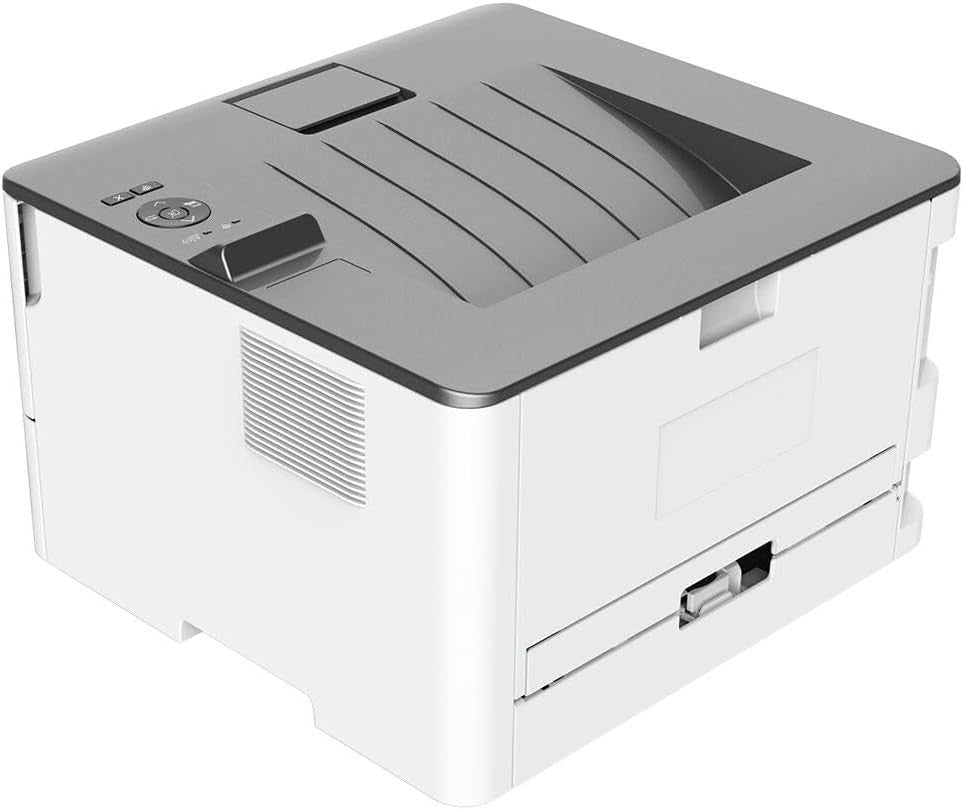 White Mono Laser Printer A4 33ppm Duplex USB High-Speed Office