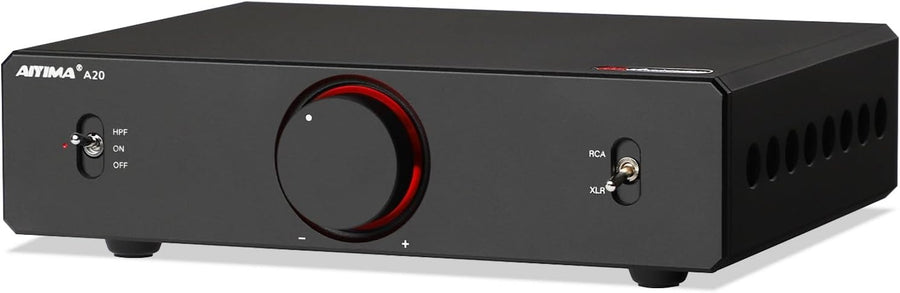 300W Balanced Stereo Amplifier TPA3255 HPF XLR RCA Desktop HiFi
