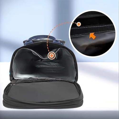 Insulated Folding Shopping Trolley Bag Wheels Telescopic Handle Large
