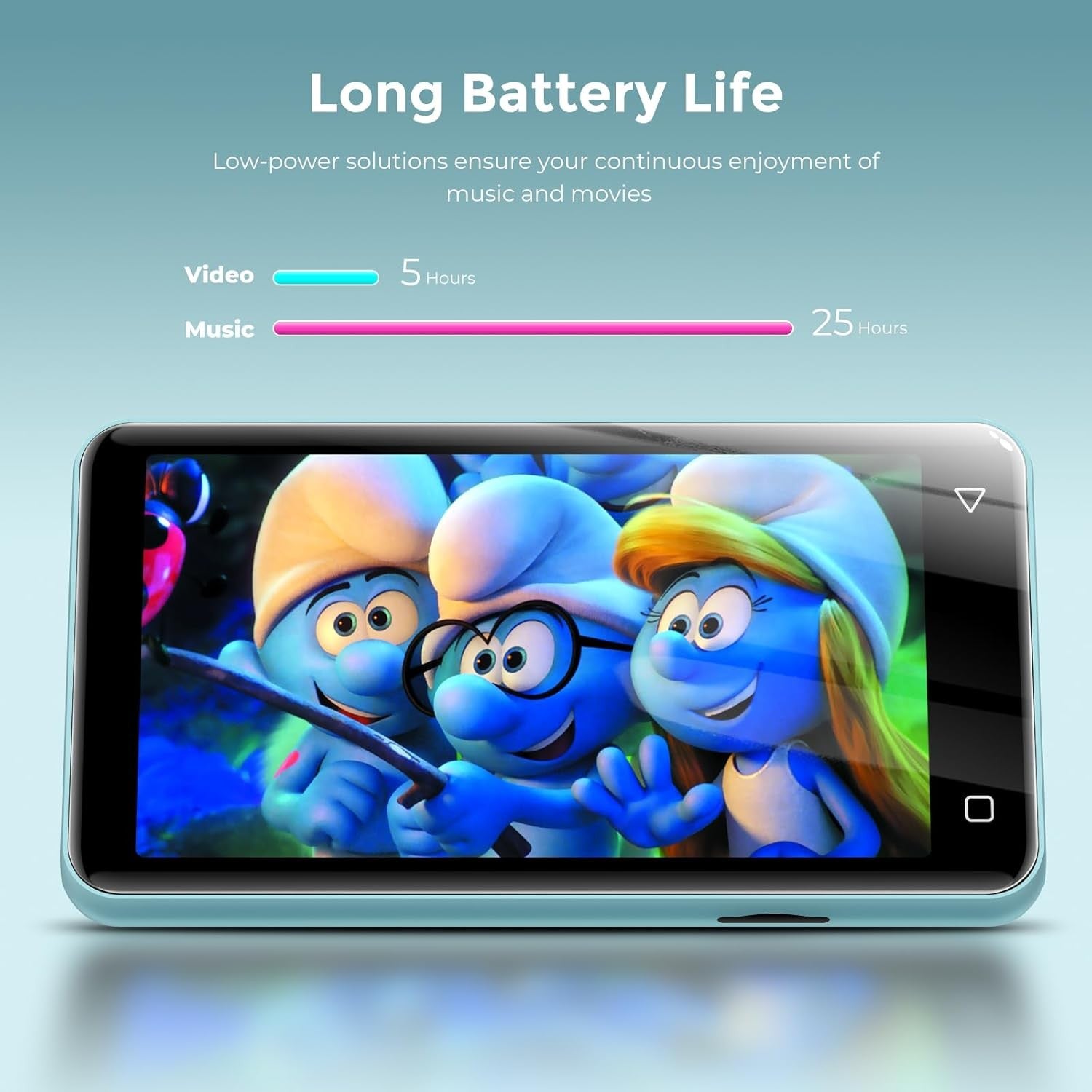 80GB MP3 Player WiFi Bluetooth 4" Touch Parental 1TB