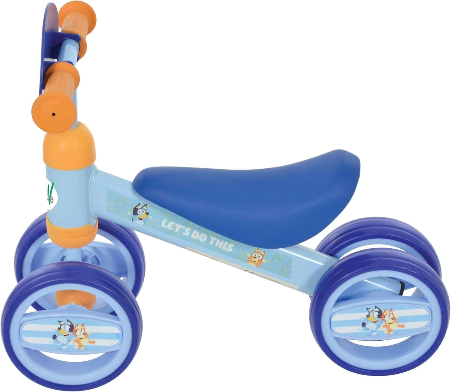 Kids Ride On Toy Toddler Push Scooter Foot to Floor Baby Bike Blue