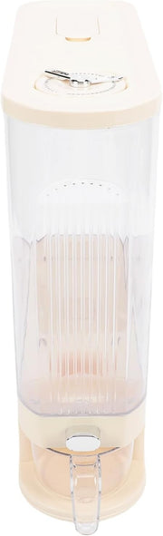 Slim Rice Dispenser Food Grade PP Sealed Grain Storage Container