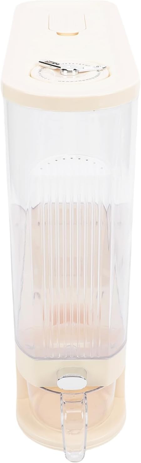 Slim Rice Dispenser Food Grade PP Sealed Grain Storage Container