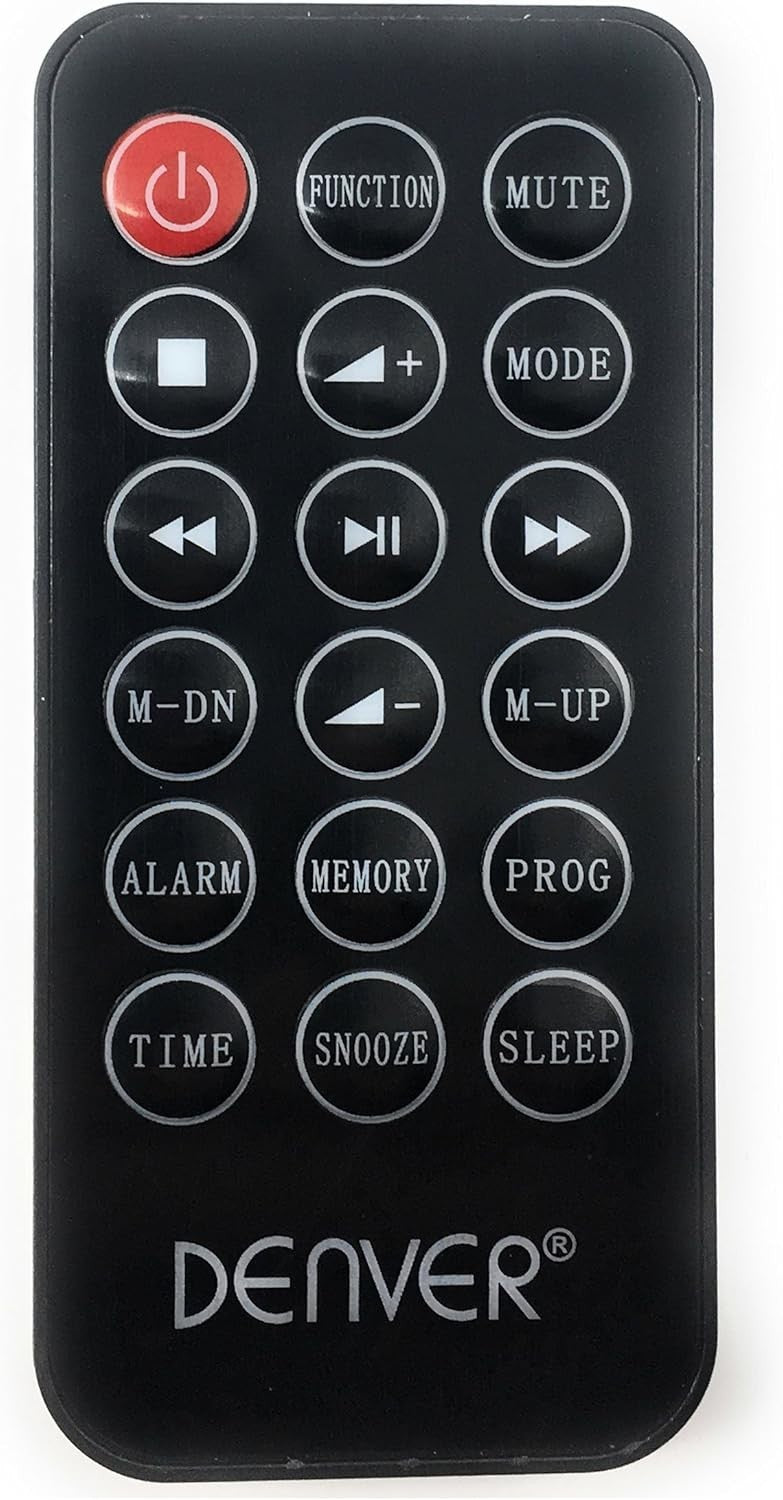 Mini HiFi Stereo System CD Player FM Radio AUX Clock Alarm Snooze Remote