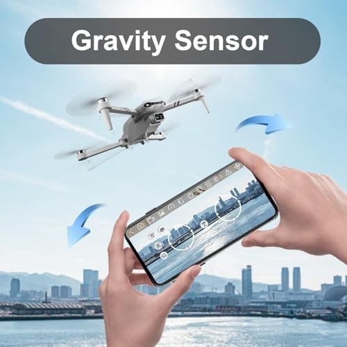 Foldable Drone with 1080P Camera, FPV Quadcopter with 2 Batteries & App Control