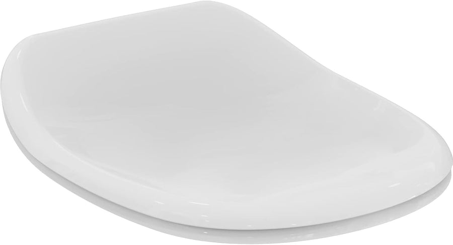 Kimera U-Shape Toilet Seat White Stainless Steel Hinges Durable