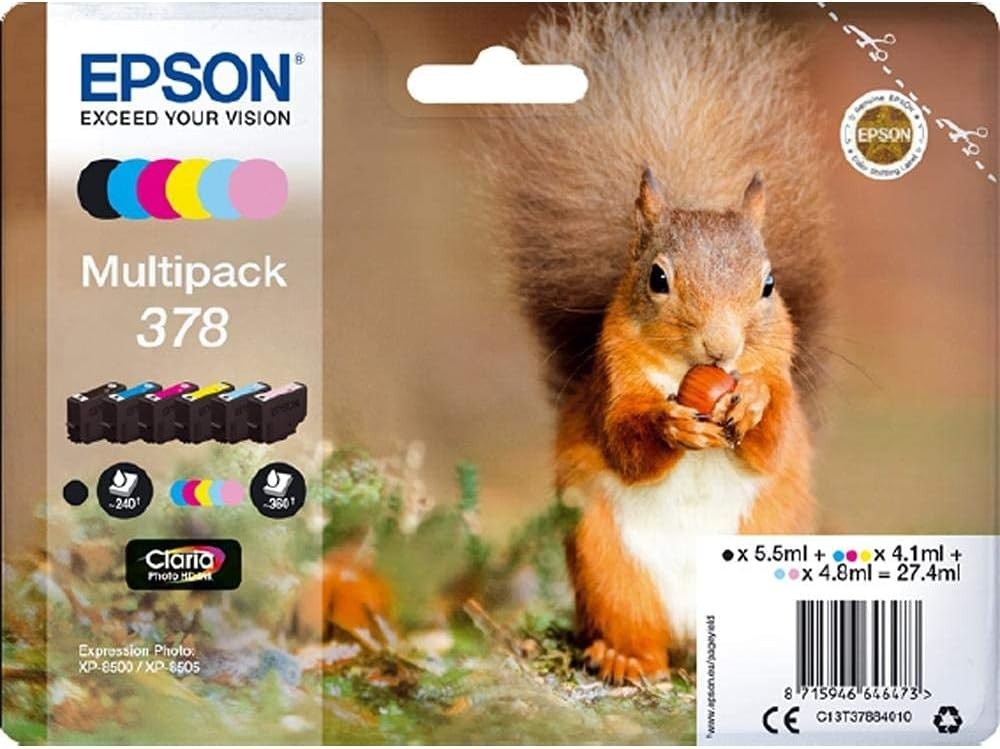 XP-8700 Wi-Fi Photo Printer A4 6-Color Ink Duplex Touchscreen Black