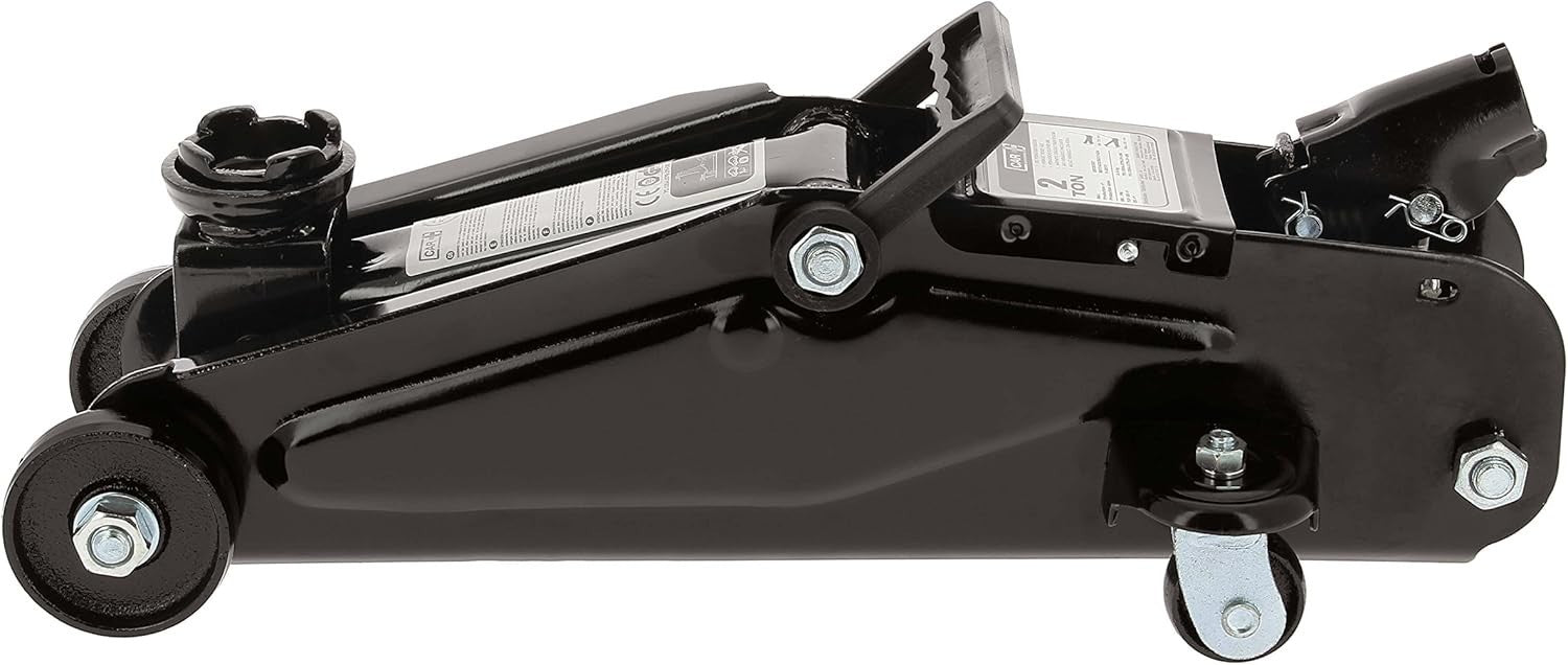 2 Ton Hydraulic Trolley Jack 135–330mm Lightweight Car Lift with Carry Case