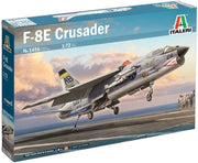 1:72 Scale F-8E Crusader Jet Model Kit – Detailed Aviation Display Build