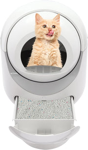 Self Cleaning Cat Litter Box App Control Auto Cleaning XL 22lb