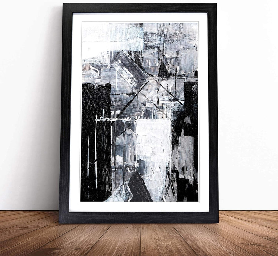 Abstract Art Painting Vol.335 by S.Johnson – Modern Framed Wall Art