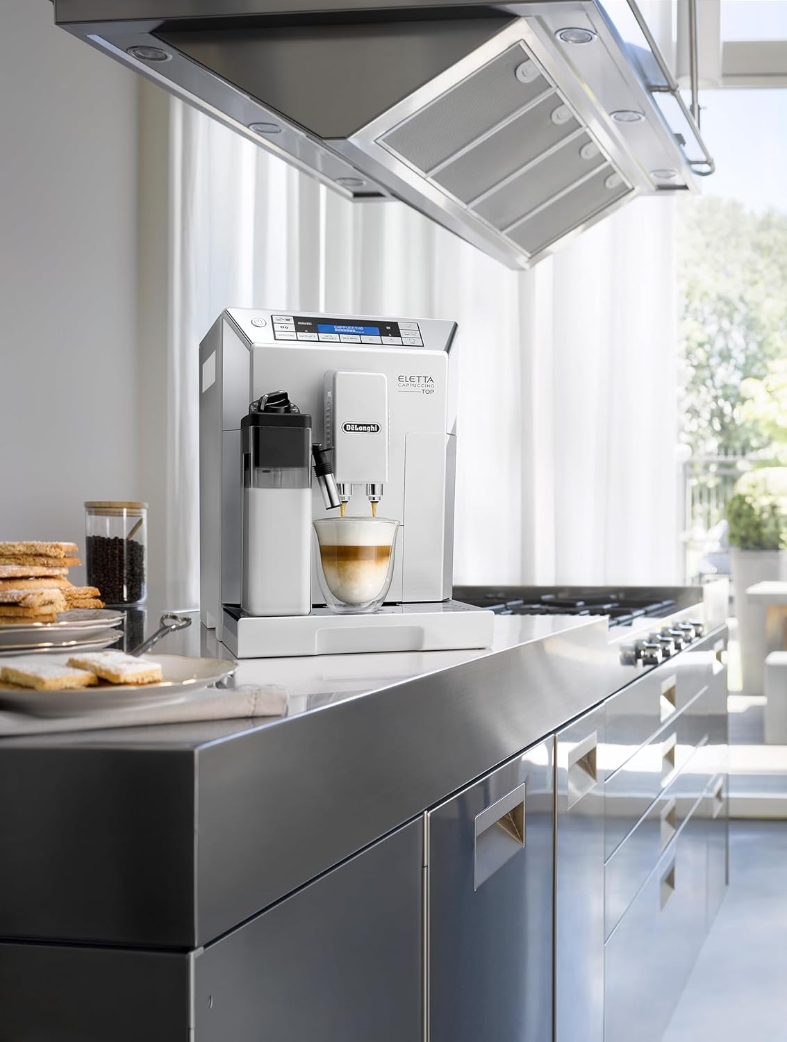 Luxury Automatic Bean to Cup Coffee Machine | 2L | Milk Frother | One-Touch