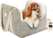 Dog Booster Car Seat Pet Travel Bed Safety Leash Washable Up to 25lb