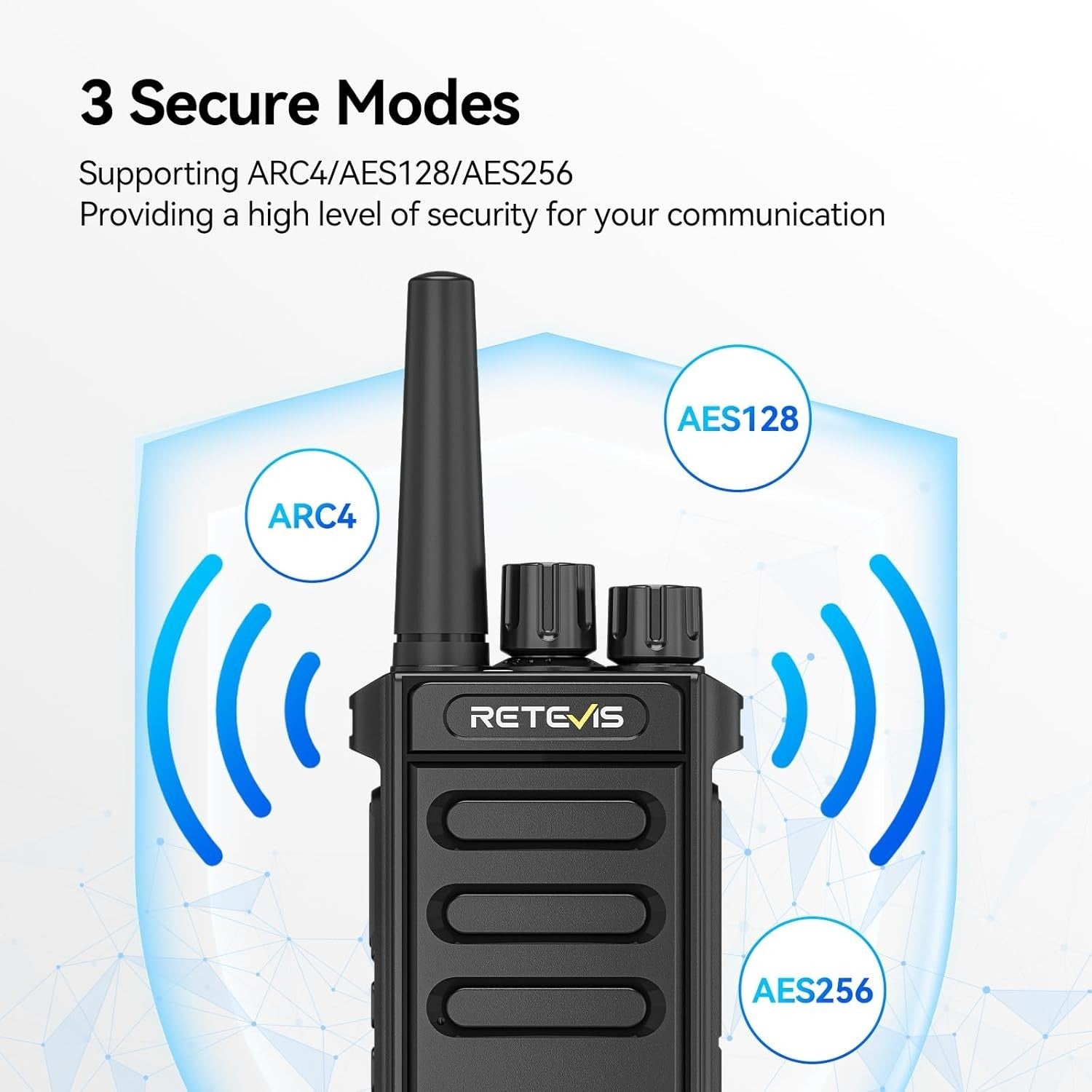 Digital Analog Walkie Talkie PMR446 License Free VOX Group Call Radio