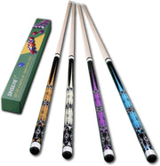 13mm 58 Inch 2 Piece Maple Pool Cue 19oz 20oz Billiard Stick