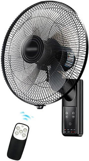 18-Inch Wall Fan Home – 3-Speed Remote Oscillating Electric Fan with Transformer