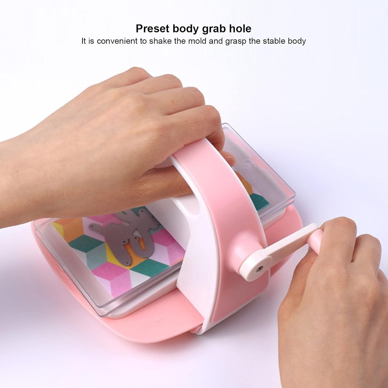 Manual Die Cutting & Embossing Machine for Card Making Scrapbooking Crafts
