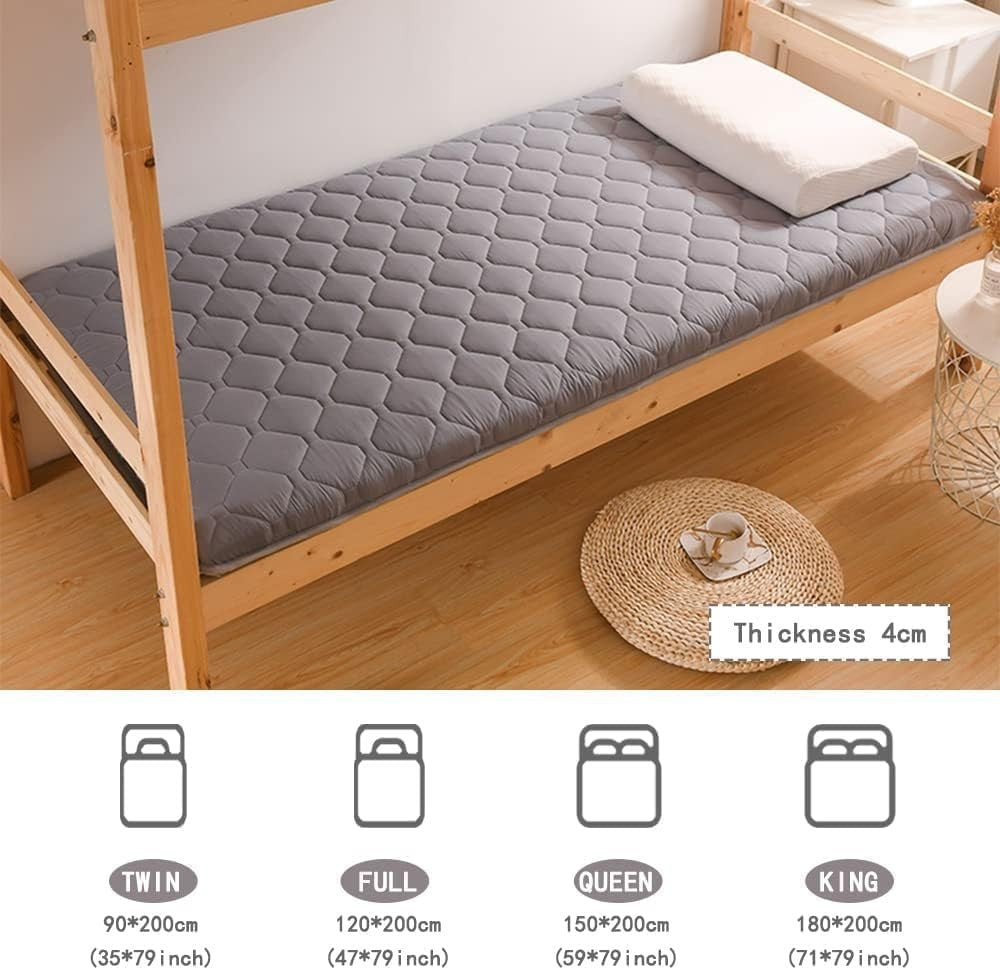 Premium Foldable Japanese Futon Mattress Tatami Floor Bed Portable 180x200cm