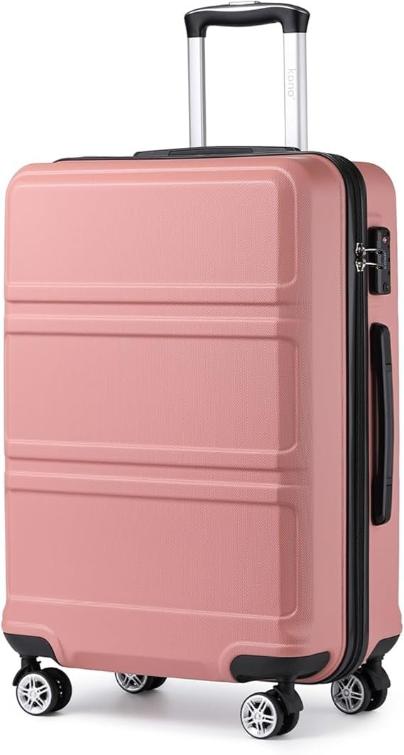 Heavy Duty Check-In Suitcase 28” ABS+PC Spinner Wheels TSA Lock