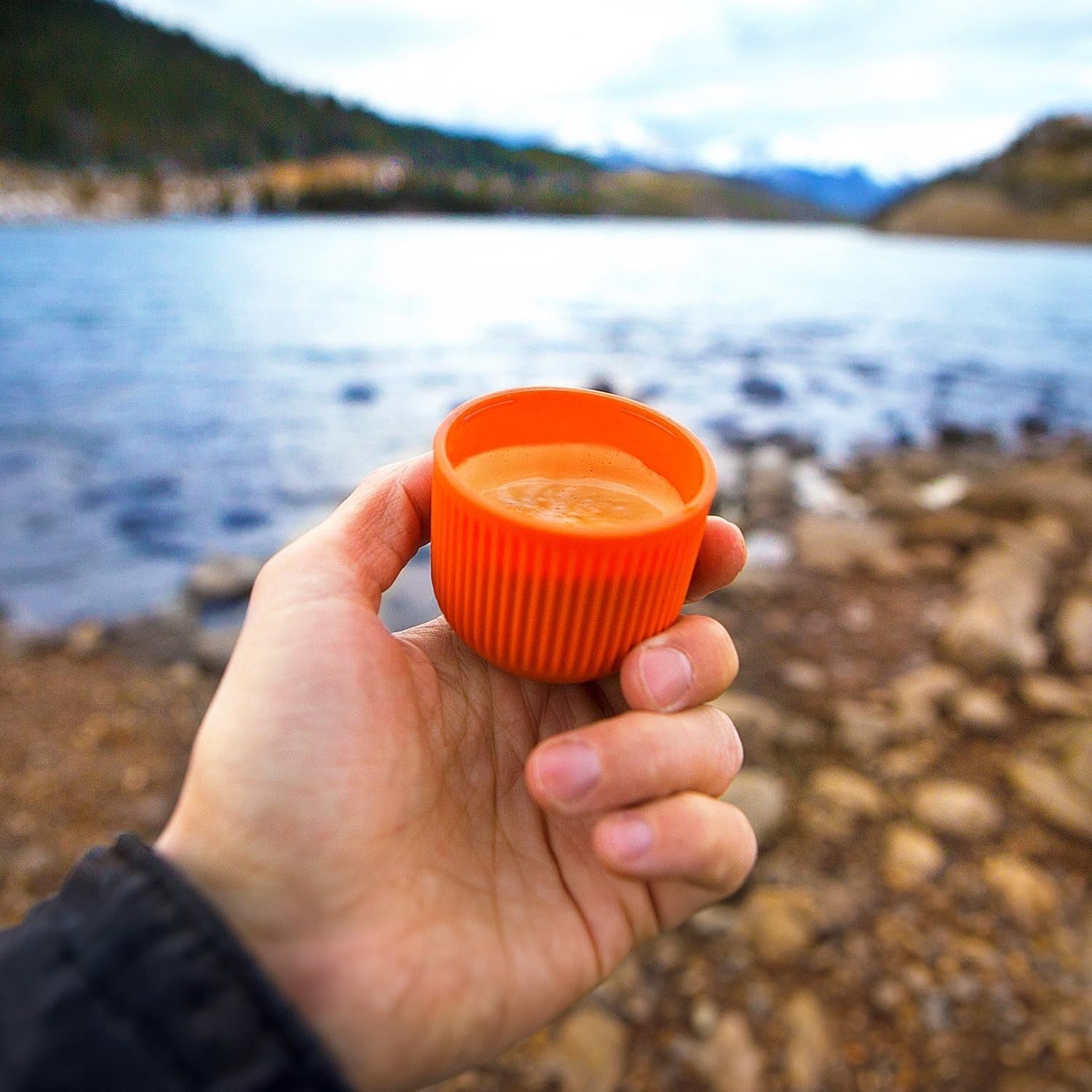 Portable Espresso Maker | 18-Bar Manual Pump | Travel Coffee Machine