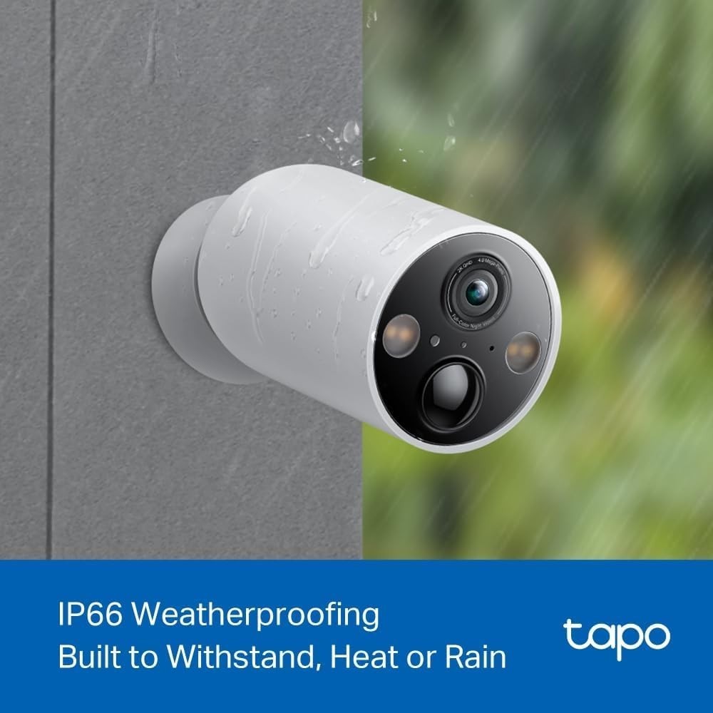 2K QHD Wireless Security Camera Outdoor 300 Day Battery AI Detection