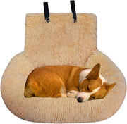 Large Console Dog Car Seat Pet Travel Bed Safety Carrier Washable