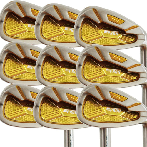 Men’s Golf Iron Set 4-PW AW SW Right Hand Regular Flex Graphite High Launch