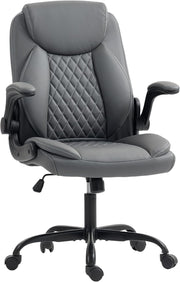 Executive Office Chair Faux Leather Ergonomic Swivel Desk PC Computer Seat