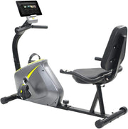 Recumbent Exercise Bike 8 Level LCD Adjustable Seat Quiet Smooth Home Fitness