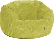 Giant Corduroy Bean Bag Chair Adult Size Soft Filled Lounge Seat UK