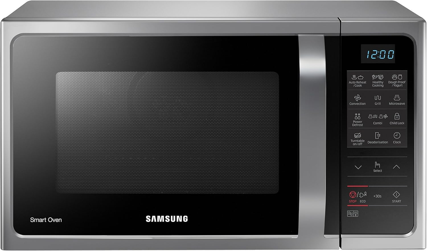 Silver 28L Combination Microwave 900W Grill Convection