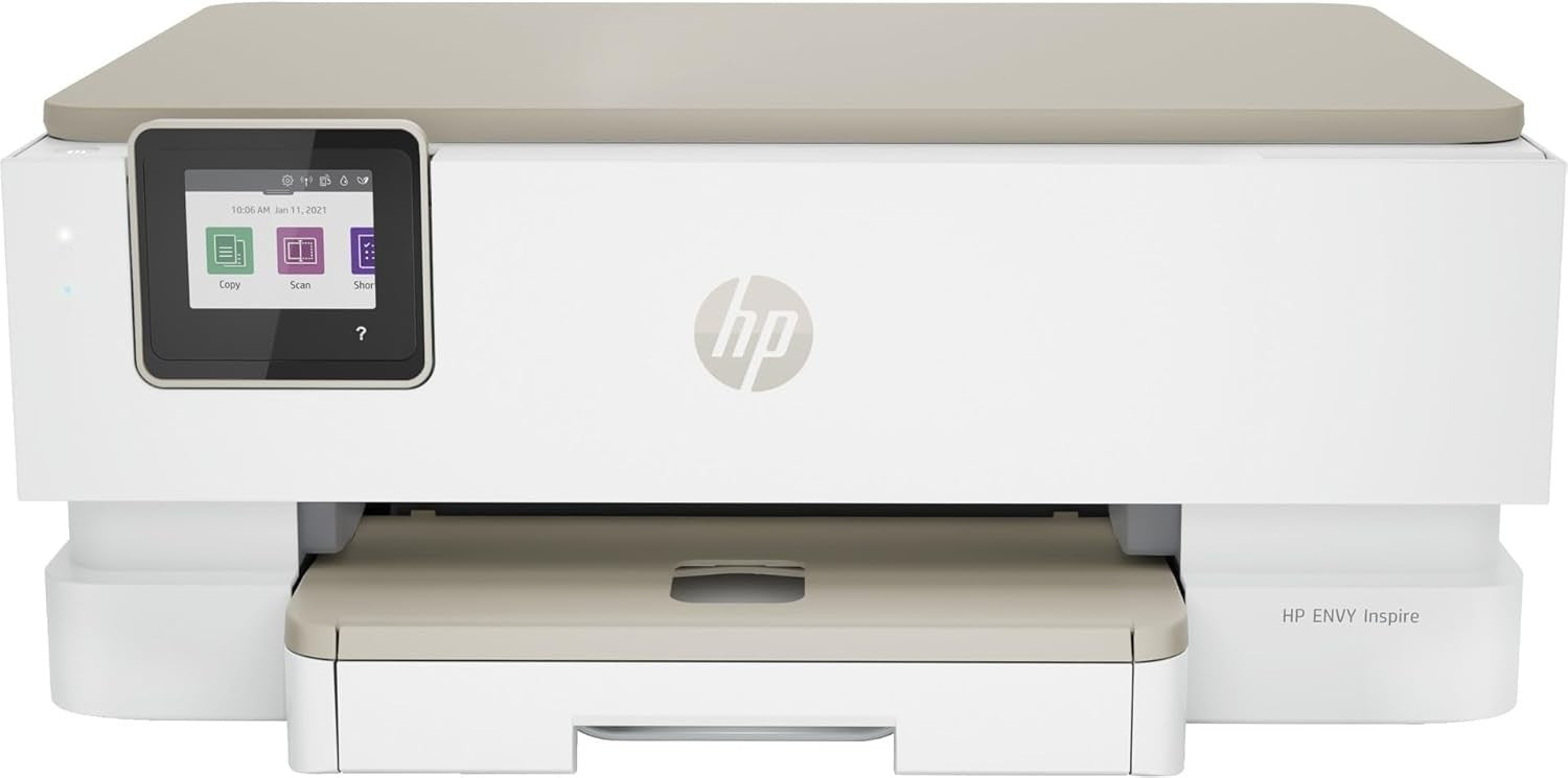 Black Envy Inspire 7220e All-in-One Colour Printer USB