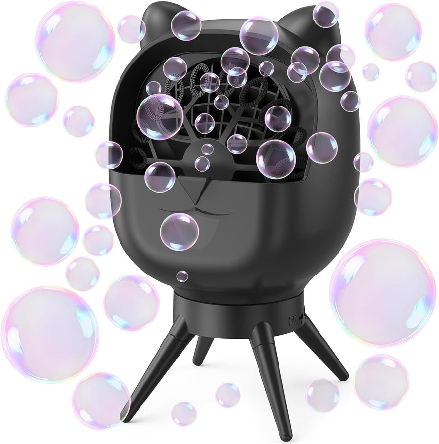 Rechargeable Bubble Machine 38000 Rotating 500ML Party Blower