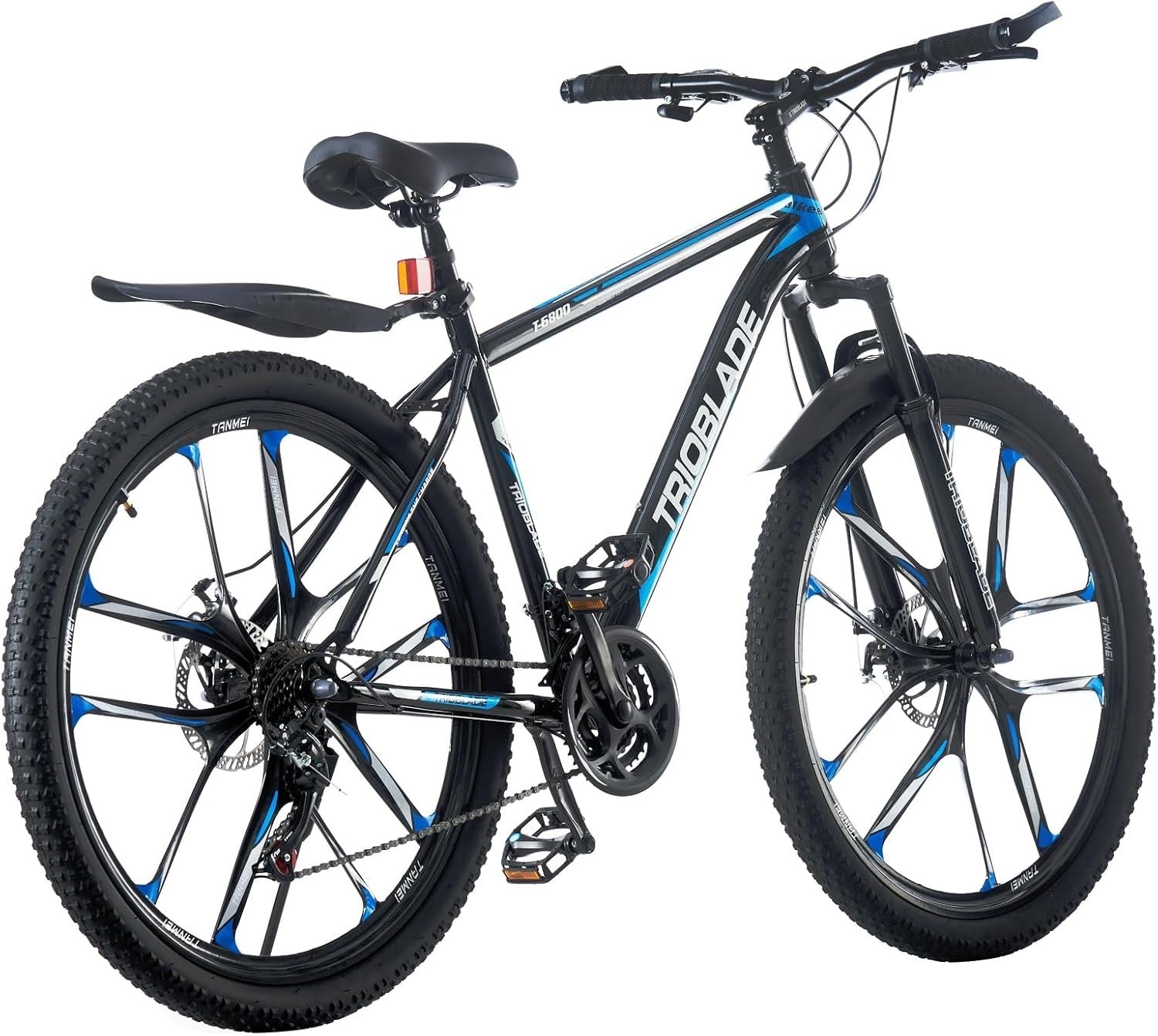 Mountain Bike 27.5" 21-Speed Dual Disc Brake Adult Durable Lightweight