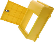 Wall Mounted Lockable Mailbox Yellow – Secure Weatherproof Post Box for Home
