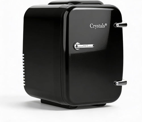 4L Mini Fridge Cooler & Warmer | Compact, Quiet, Energy Efficient Black