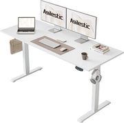 Electric Standing Desk 140x60cm Adjustable Sit Stand Table with Memory
