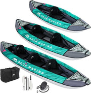 Inflatable Leisure Kayak V-Shaped Touring Canoe UV Protected