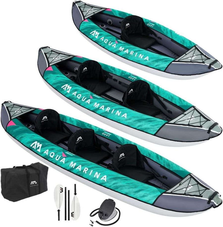 Inflatable Leisure Kayak V-Shaped Touring Canoe UV Protected