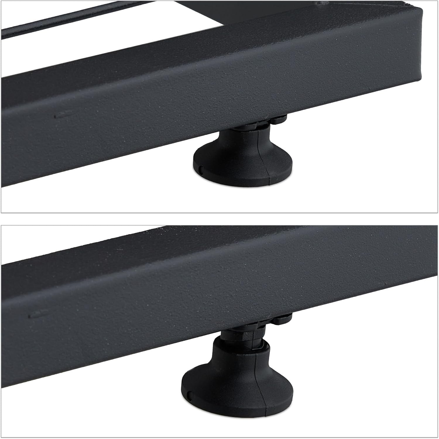 5 Tier Metal Plant Stand Black | Indoor Outdoor Flower Pot Display Shelf Rack