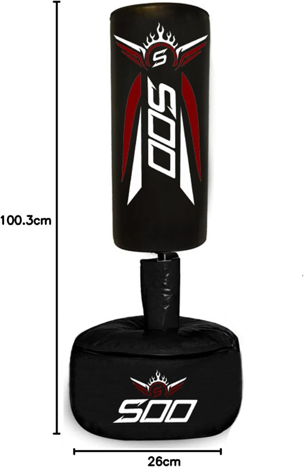 Kids Boxing Punch Bag 3ft–4ft Adjustable MMA Training Set Gloves
