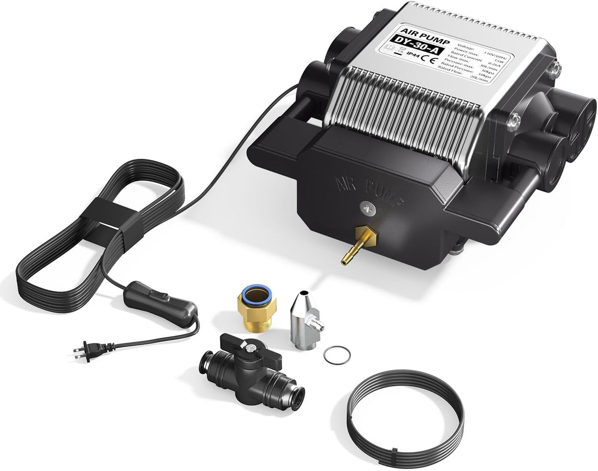 Laser Engraver Air Assist Pump Adjustable Airflow Smoke Removal Kit