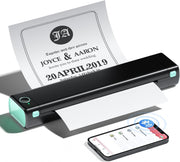 Portable Bluetooth Thermal Printer A4 Inkless Mobile Printer
