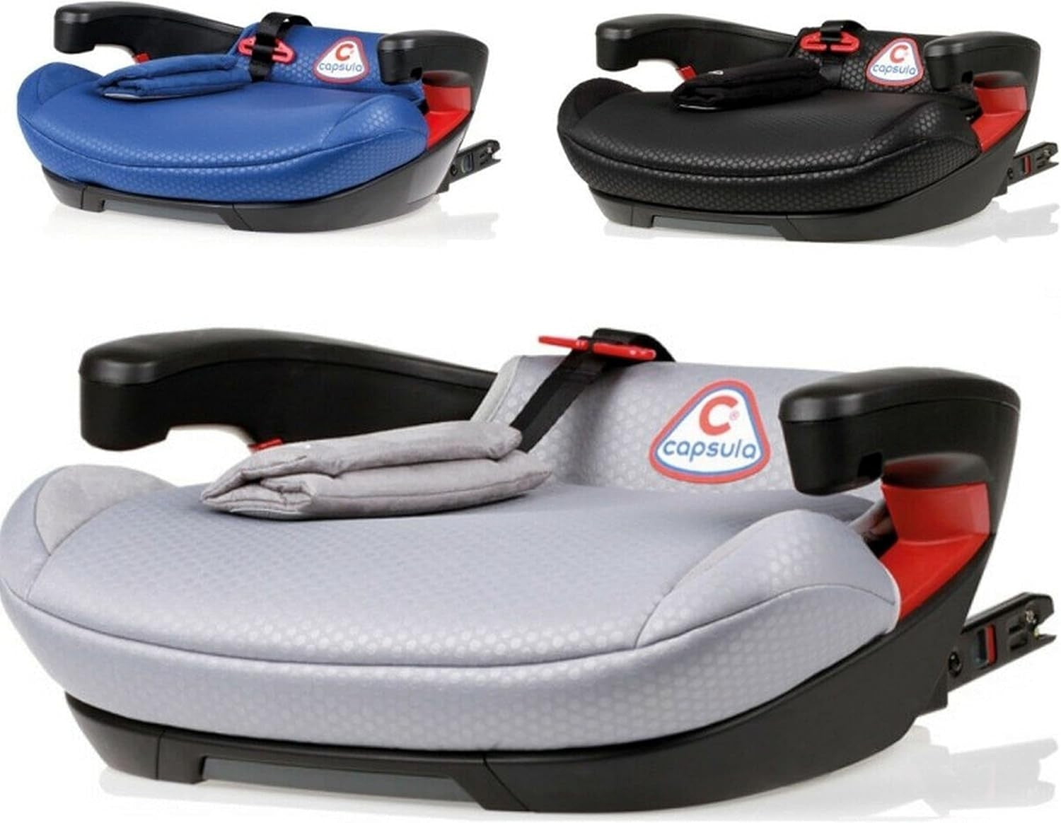 ISOFIX Booster Seat 6–12 Years Soft Cushion Safety Pad Lightweight Seat