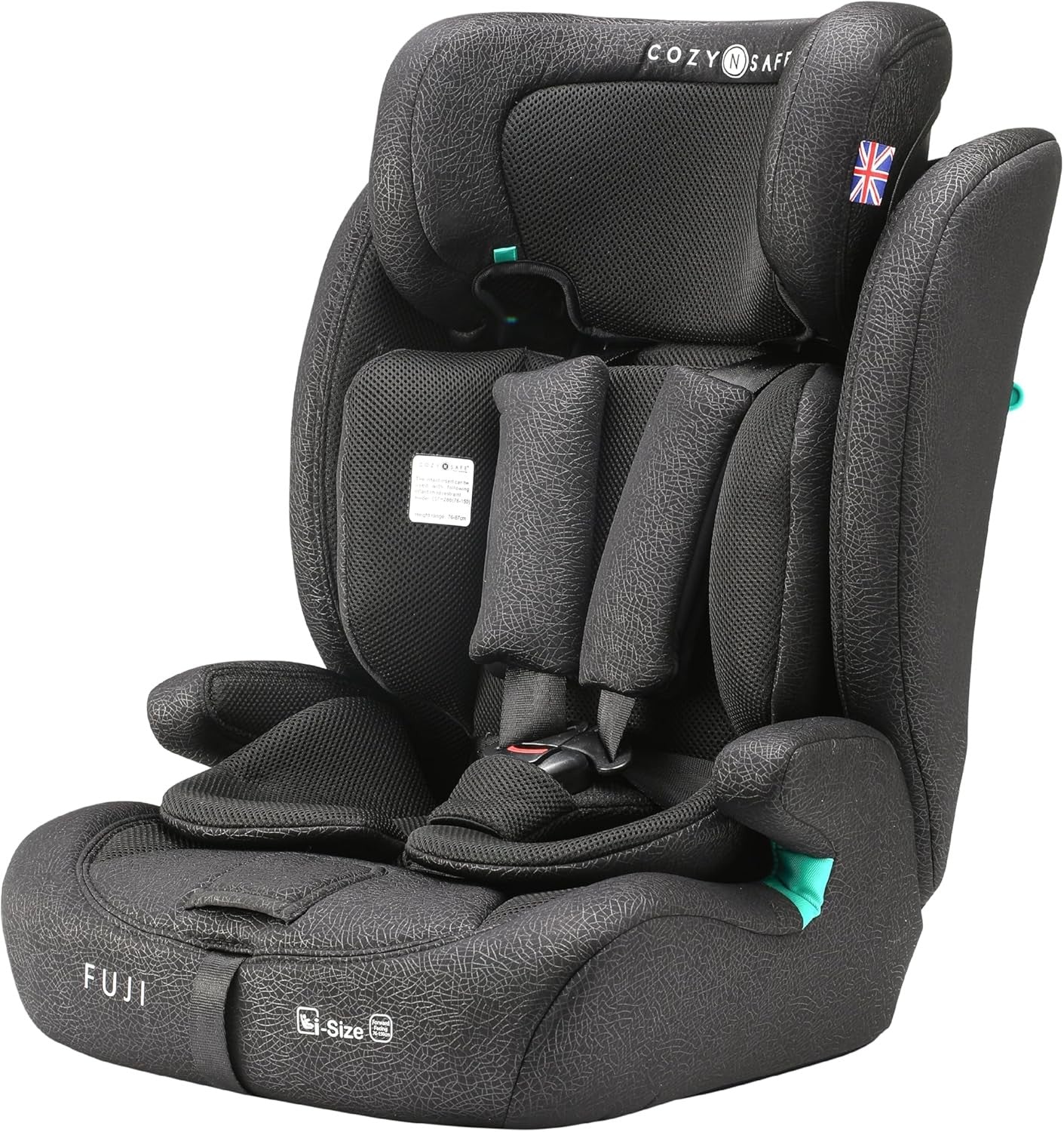 i-Size High Back Booster Car Seat 76–150cm 0–12 Years Impact