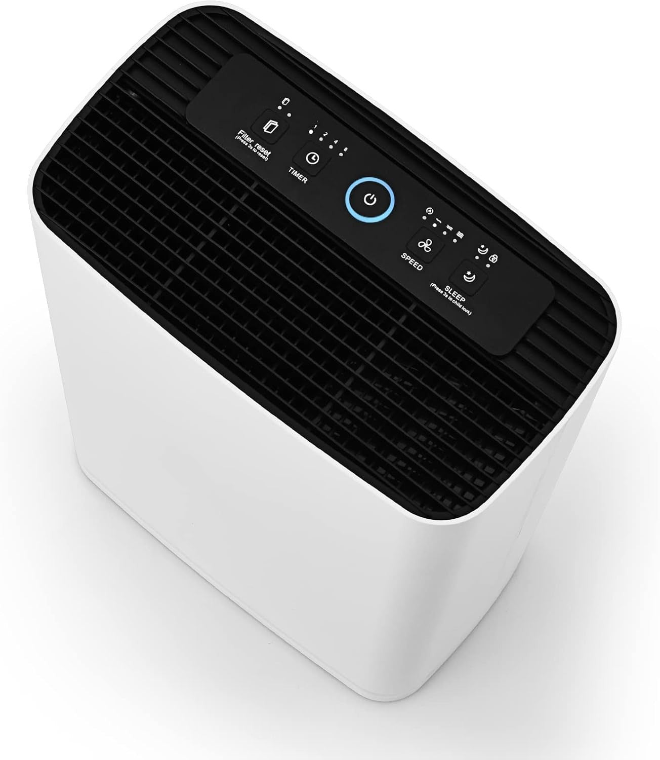 HEPA Air Purifier CADR 300m³/h Room Cleaner Sleep Timer Auto Mode