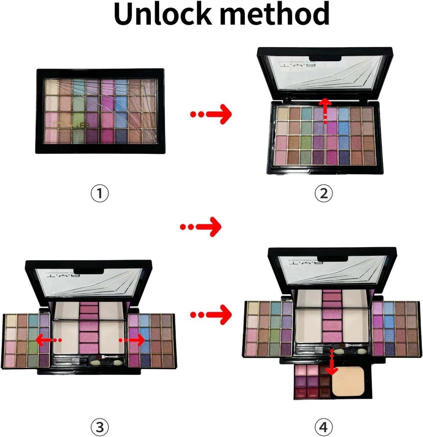 All In One Makeup Set Travel Kit Matte Eyeshadow Gift