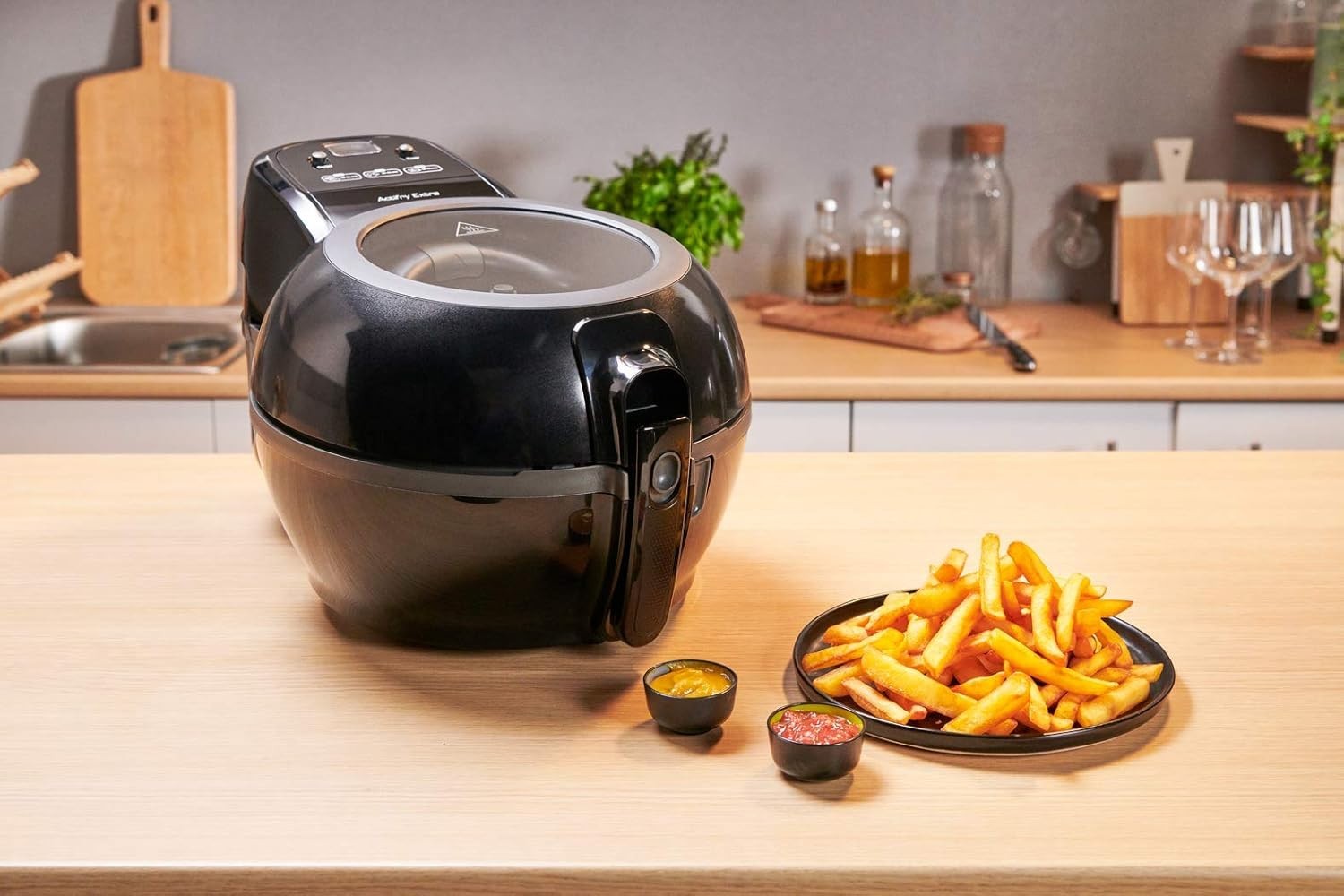 Healthy Air Fryer 1.2kg | Low-Oil Cooking | Auto Stir | Odourless | Family Size